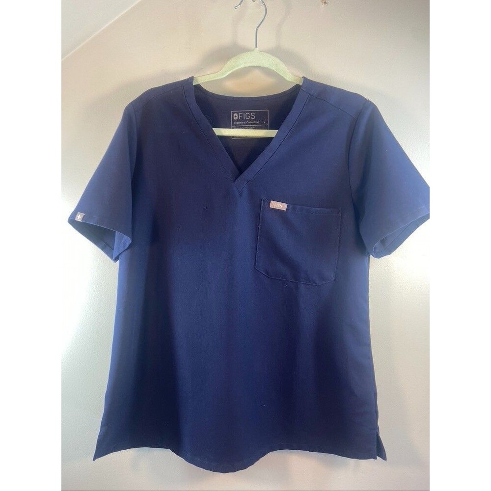 FIGS WOMENS SIZE L MEDICAL SCRUBS TOP LARGE